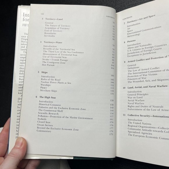 Coast Guard Book Lot- International Law By Burdick Britten, Navigation Rules DOT - Picture 4 of 11